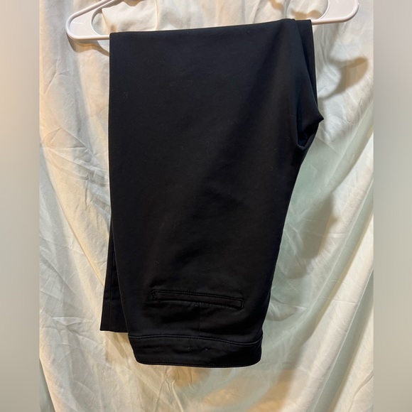 Work slacks, pants, chaps, modern cut , slim ankle, size 16, black - Picture 2 of 2